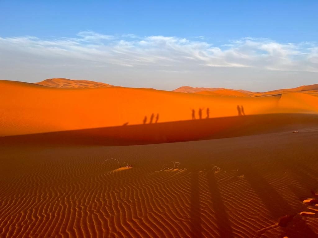 Sahara journey from Marrakech toward Merzouga