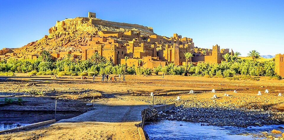 Ait Ben Haddou before crossing the Atlas to Marrakech