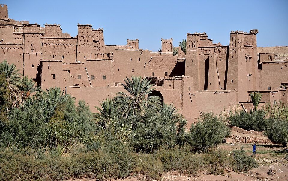 Ait Ben Haddou kasbah between the Sahara and Marrakech