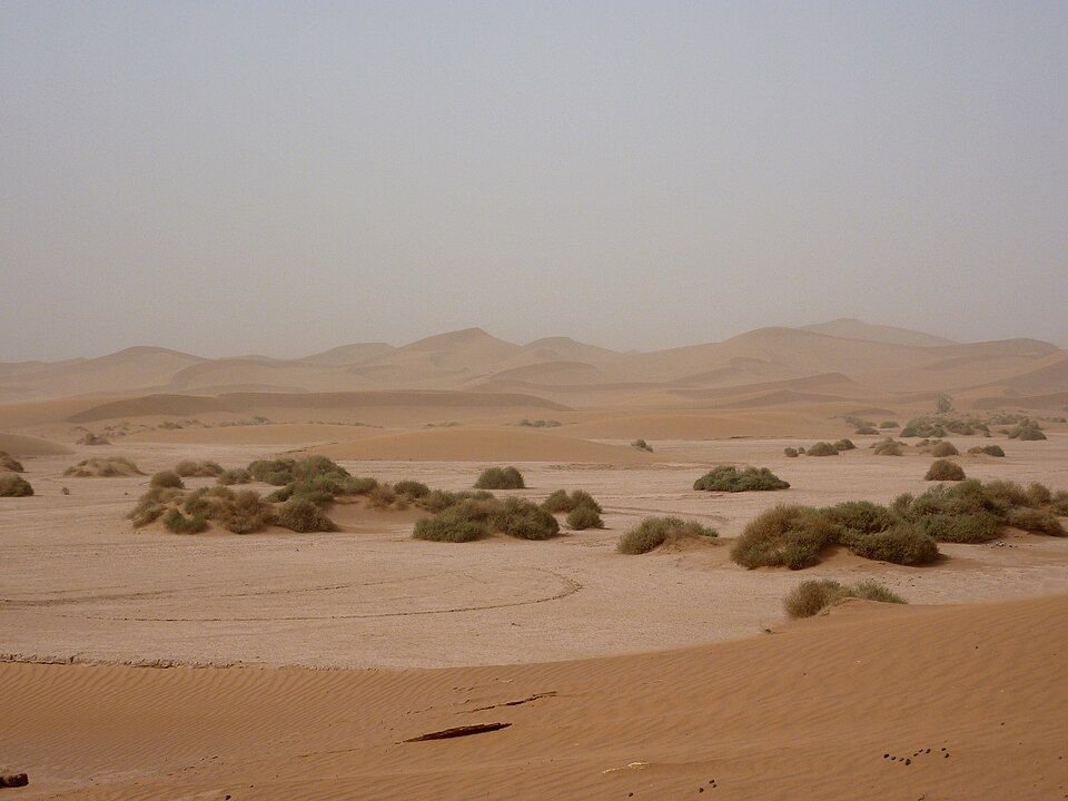 Erg Chegaga dunes on a four day Sahara tour