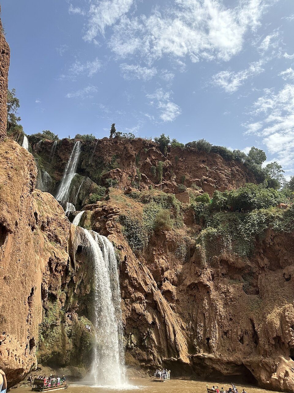Cascades at Ouzoud in Morocco