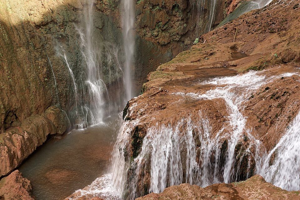 Panoramic Ouzoud Falls in Morocco
